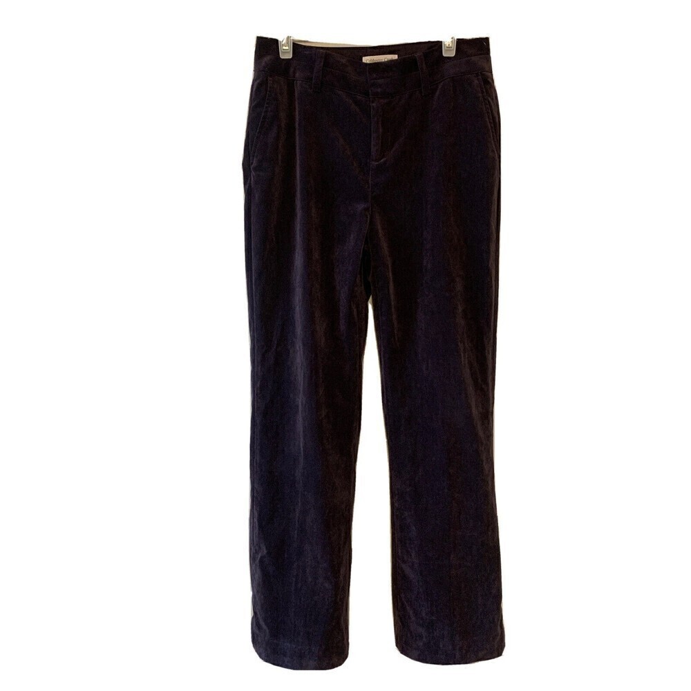 Coldwater Creek Womens Size 4 Purple Stretch Dress Pants